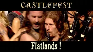 Having a party with "Flatlands" at Castlefest 2017 - Rapalje celtic folk music