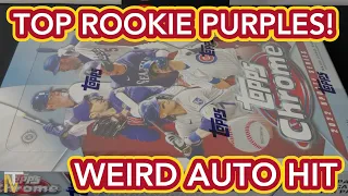 2022 TOPPS CHROME UPDATE BASEBALL HOBBY BOX BREAK #2 || BETTER BOX! || TOP ROOKIE PURPLE REFRACTORS!