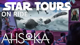 [NEW] Star Tours with Ahsoka - ON RIDE - Disneyland Paris