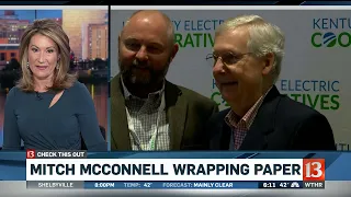 Mitch McConnell Campaign Releases Wrapping Paper