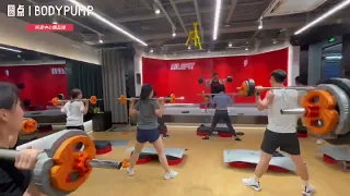 2022.7.29Lesmills bodypump vlog 莱美杠铃操视频剪辑