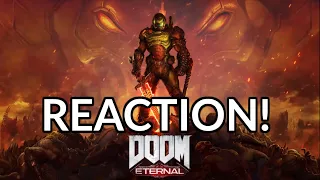 DOOM Eternal - Official Trailer 2 REACTION!