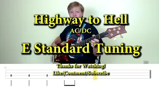 Highway to Hell - AC/DC (Bass Cover with Tabs)