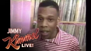 Jay Z Gets Embarrassed By An Old Rapping Clip