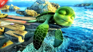 A recently Born Turtle wants to start a Journey in the Sea. Explain In Hindi