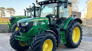 JOHN DEERE 6130R TRACTOR 50K AUTOQUAD