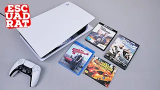 What happens when I insert Bluray Discs, DVDs and VCDs into the PS5? (English)