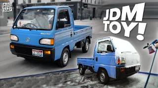 TINY JDM!! Freshly-Imported Honda Acty Kei Truck gets a FULL DETAIL! (4K) | #WASHWEDNESDAY