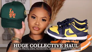 HUGE COLLECTIVE TRY ON HAUL! Nike, Zara, BBX Brand, Urban Outfitters + More | Naturally Sunny