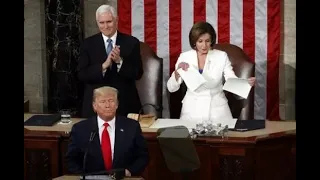 Donald Trump snubs Nancy Pelosi, refuses to shake hand