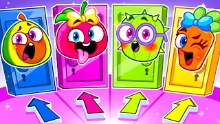 Magic Doors Song 😍💟 Escape From Rainbow Room 🌈 +More Kids Songs & Nursery Rhymes by VocaVoca🥑