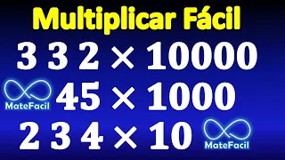 Multiply easily by 10, 100, 1000 ...