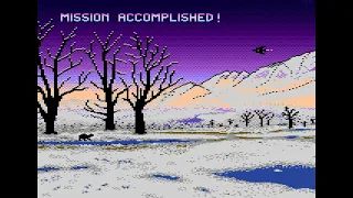 River Raid Cold Winter [Atari 800] [Bridges: 1-40] [Score :106910] [Full HD]