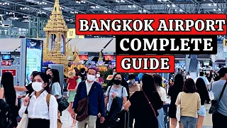Bangkok Suvarnabhumi Airport - Sim Card, Money Exchange, Transports