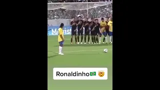 Ronaldinho free kick