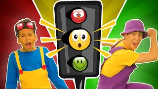 Traffic Safety Song | Street Lights | Kids Songs & Nursery Rhymes