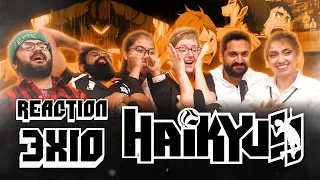 Haikyu!! - 3x10 The Battle of Concepts - Group Reaction