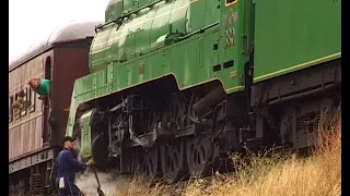 Australian steam locomotive 3801 - An Epic Struggle Up Young Bank