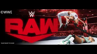 Lynch (c) vs Belair vs Morgan / RAW Women's Title Triple Threat Match / RAW #1494 / WWE 2K19