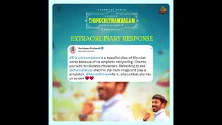 Extraordinary Response for namma #Thiruchitrambalam ! ❣️ Positive reviews pouring in! | Sun Pictures