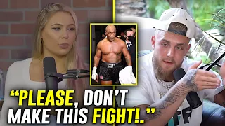 Jake Paul Girlfriend Begs him to CANCEL Fight After Seeing Tyson's Training..