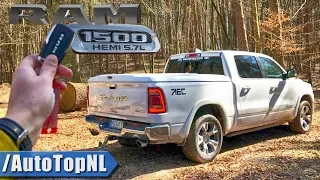 2019 Dodge RAM 1500 Laramie 5.7 HEMI V8 | REVIEW POV Test Drive on AUTOBAHN & ROAD by AutoTopNL