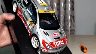 Autoart Peugeot 206 WRC 1/18 diecast 标致 车模