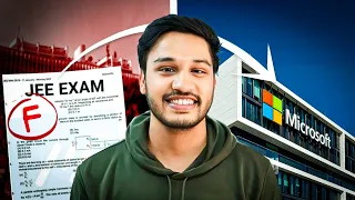 JEE Failure to Software Engineer At Microsoft! Ft. @KushalVijay