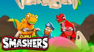 SMASHERS! Skull Mountain + More Kids Cartoons! | Zuru | Smashers World | Animated Stories