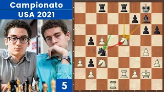 Il Piano Sbagliato! -  Caruana vs Naroditsky | US Chess Championship 2021
