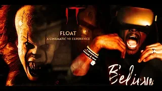 PENNYWISE THE DANCING CLOWN IS HERE || IT: FLOAT - A Cinematic VR Experience REACTION (HTC Vive)