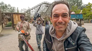 Inside Walibi Rhône-Alpes WAAAlloween scare mazes