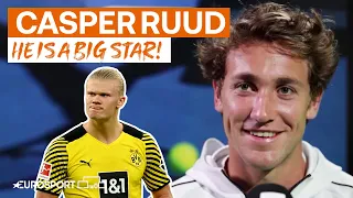 Who does Casper Ruud follow on social media? 👀 | My Social Network | Eurosport Tennis