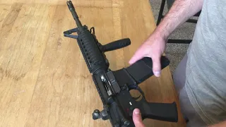 AR Catch22 test with KRISS mag and 2a Arms bolt