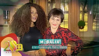M'Balia abrió su corazón en entrevista con Pati Chapoy | Ventaneando