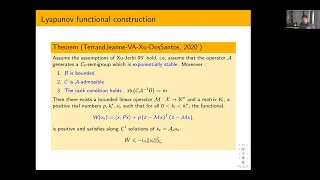 V. Andrieu. Adding an integral action to controlled PDE subject to input nonlinearities