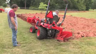 How To Plow With A Subcompact/Kubota BX Tractor