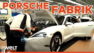 Porsche Taycan Turbo S - Supersportwagen unter Strom: Blick in das Porsche-Werk Zuffenhausen | DOKU