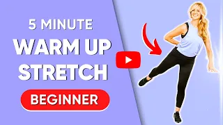 5 Minute Daily Warmup Stretch Beginner Friendly!