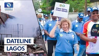 Off-Grid Electrification, Advocacy Walk On Air Pollution, Road projects Achievement | Dateline Lagos
