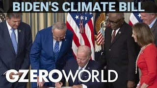 Ian Explains: How Biden's Climate Bill Moves The US Towards Clean Energy | GZERO World