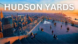 NYC Commercial Real Estate CRASH? Hudson Yards Full Tour | 4K