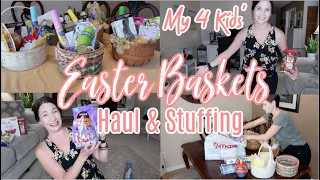 What's In My Kids' Easter Baskets 2021! 4 Kids Ages 10, 7, 4, & 1!  TJ Maxx & Target Haul & More!