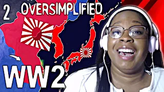 American Reacts To WW2 - OverSimplified (Part 2) | REACTION