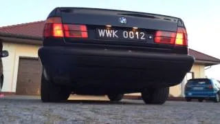 Bmw e34 530i V8 sound