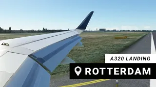 Microsoft Flight Simulator 2020 | Realistic Airbus A320 Landing in Rotterdam
