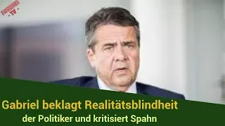 merkel | politik aktuell neue: Gabriel beklagt Realitätsblindheit der Politiker und kritisiert Spahn