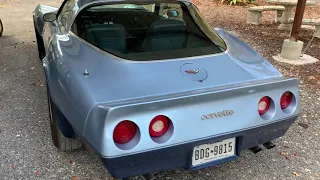 C3 Corvette 383 stroker cold start