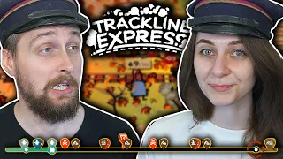 Czy PRZETRWAMY PODRÓŻ POCIĄGIEM?! - Trackline Express