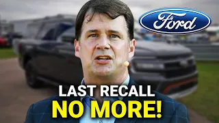 Everyone Is Mad At FORD RECALLS! Desperate Ford CEO Announcement